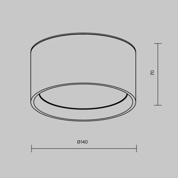 Led nadgradna svjetiljka 15W IP54 CCT Bijela